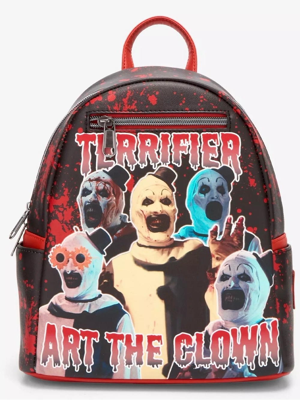 Loungefly Terrifier Art the Clown Splatter Mini Backpack